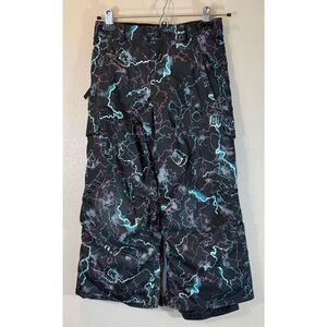 Burton Rare Thunder Pattern Ski Snowboard Pants Kid's Toddler Small 5/6